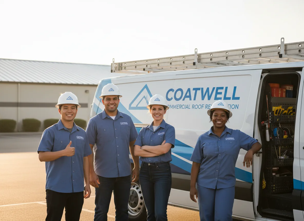 Commercial roof coating company in Cherry Creek, NY